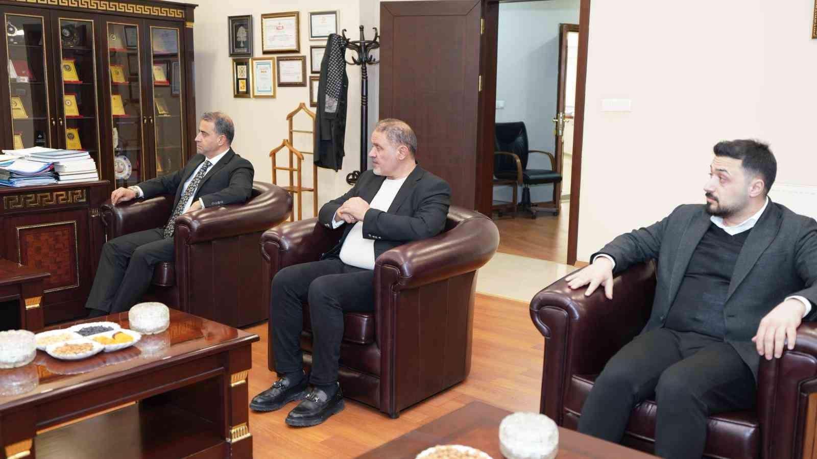 ETSO Başkanı Özakalın, ASKON heyetini ağırladı: Gündem 2. OSB ve Zengezur
