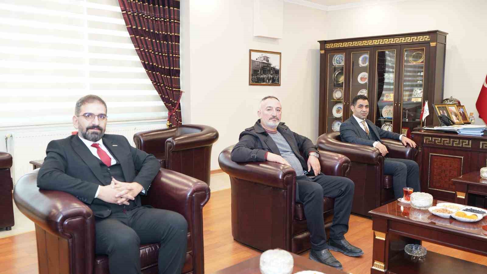 ETSO Başkanı Özakalın, ASKON heyetini ağırladı: Gündem 2. OSB ve Zengezur
