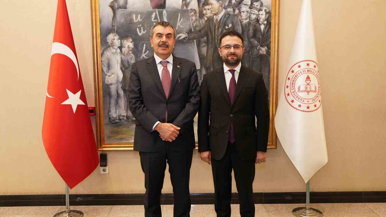 ETSO heyetinden Bakan Yusuf Tekin’e ziyaret: Erzurum’a yeni mesleki ve teknik lise müjdesi
