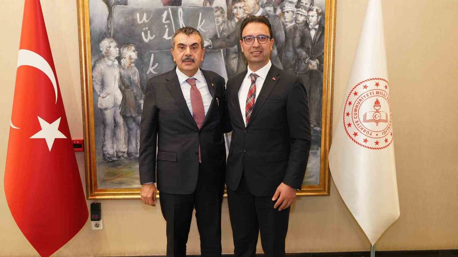 ETSO heyetinden Bakan Yusuf Tekin’e ziyaret: Erzurum’a yeni mesleki ve teknik lise müjdesi
