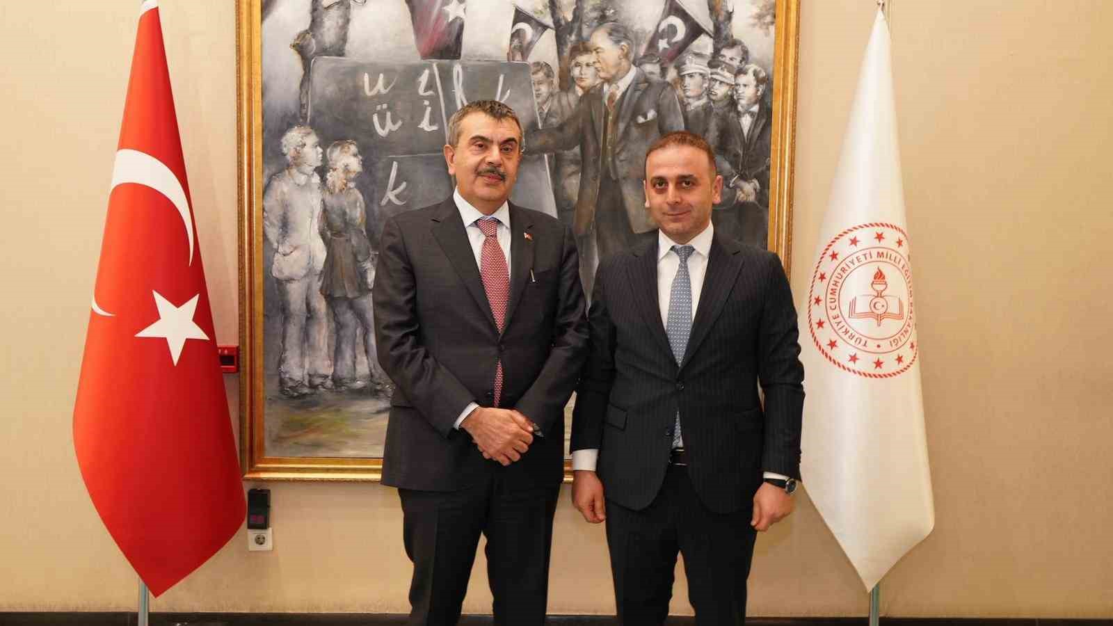 ETSO heyetinden Bakan Yusuf Tekin’e ziyaret: Erzurum’a yeni mesleki ve teknik lise müjdesi
