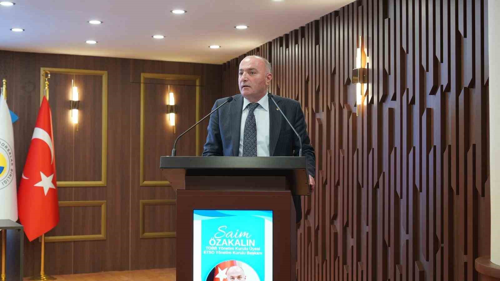 ETSO Mart ayı Meclis Toplantısı yapıldı: UR-GE projelerinde Türkiye birinciliği vurgulandı
