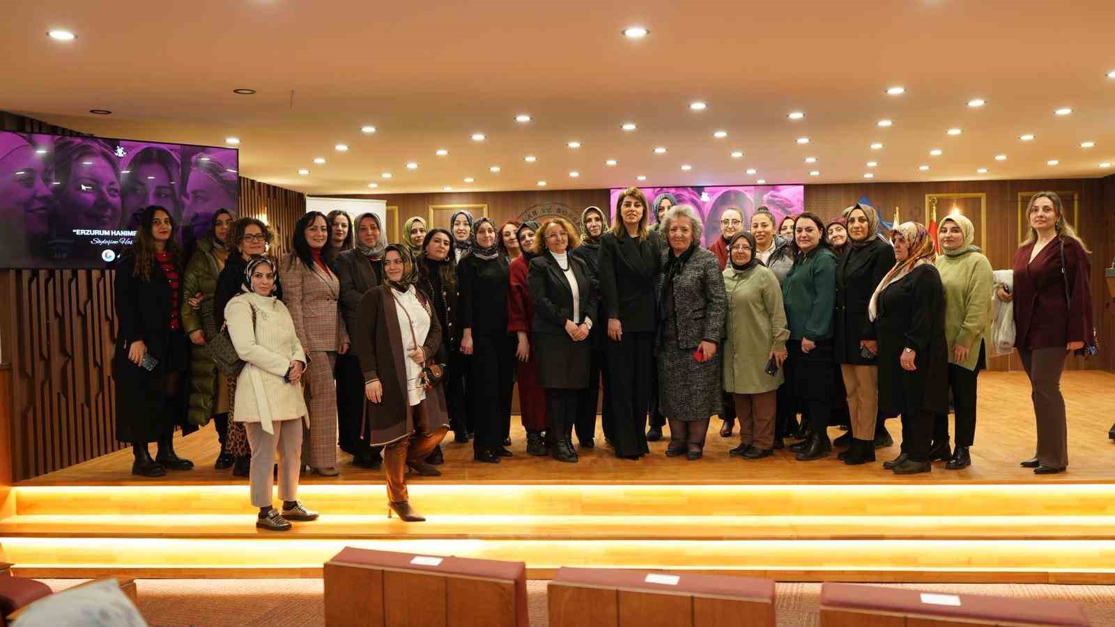 ETSO’da 8 Mart’a özel "Erzurum Hanımefendileri" söyleşisi
