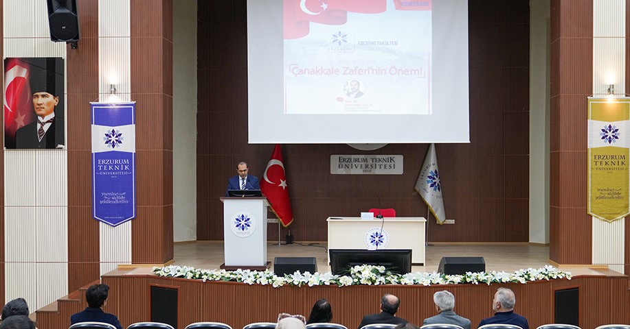 ETÜ’de, 111. yıl dönümünde Çanakkale zaferi konuşuldu
