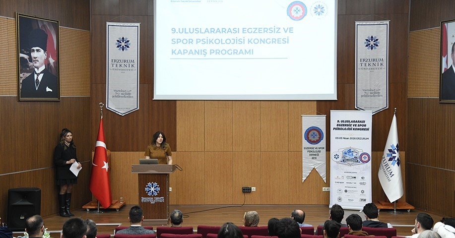 ETÜ’de 9. Uluslararası egzersiz ve spor psikolojisi kongresi
