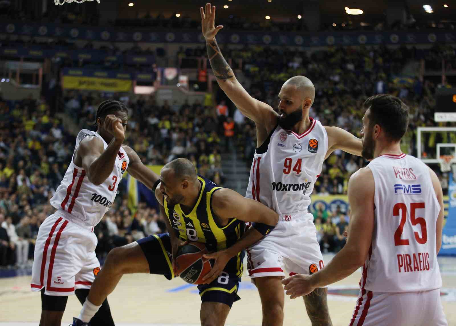 Euroleague: Fenerbahçe: 88 - Olympiakos: 80
