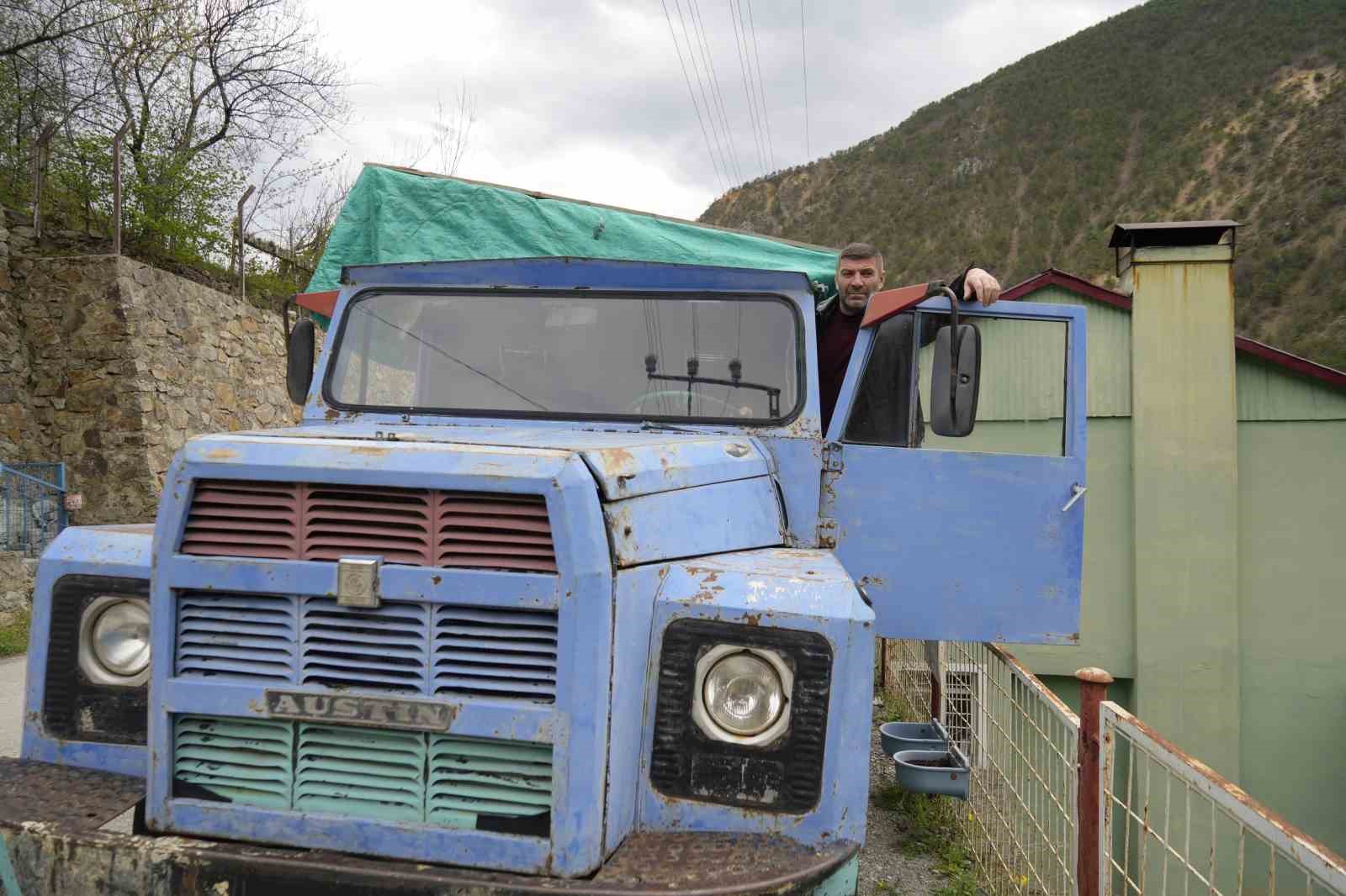 Evinin önünde odunluk olarak kullandığı kamyonu İstanbul’da ceza yedi
