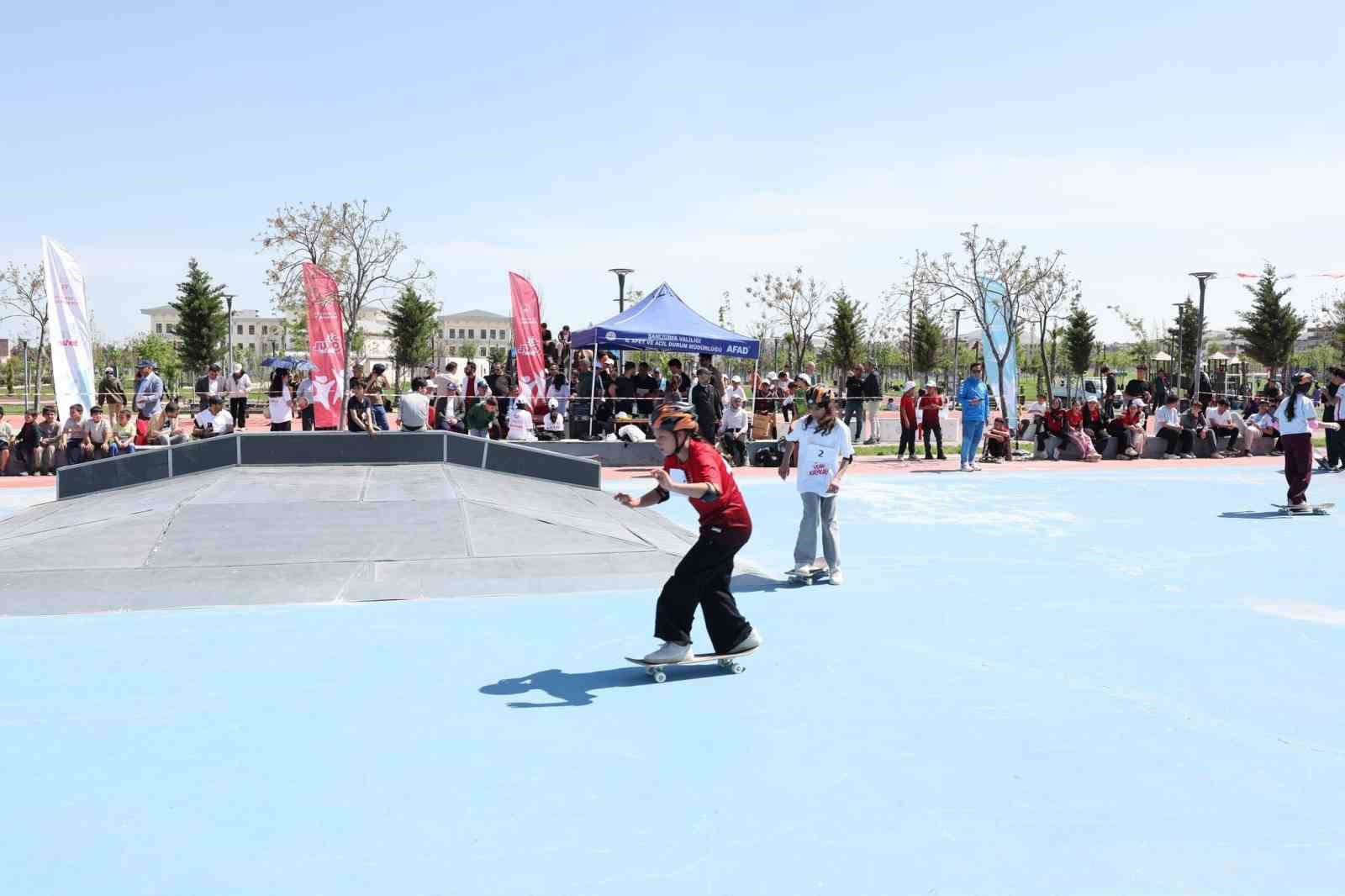 Eyyübiye’de kaykay turnuvası
