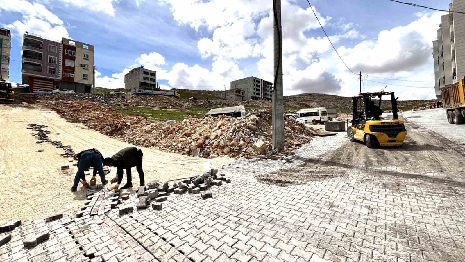 Eyyübiye’de yeni yollar hizmete sunuluyor
