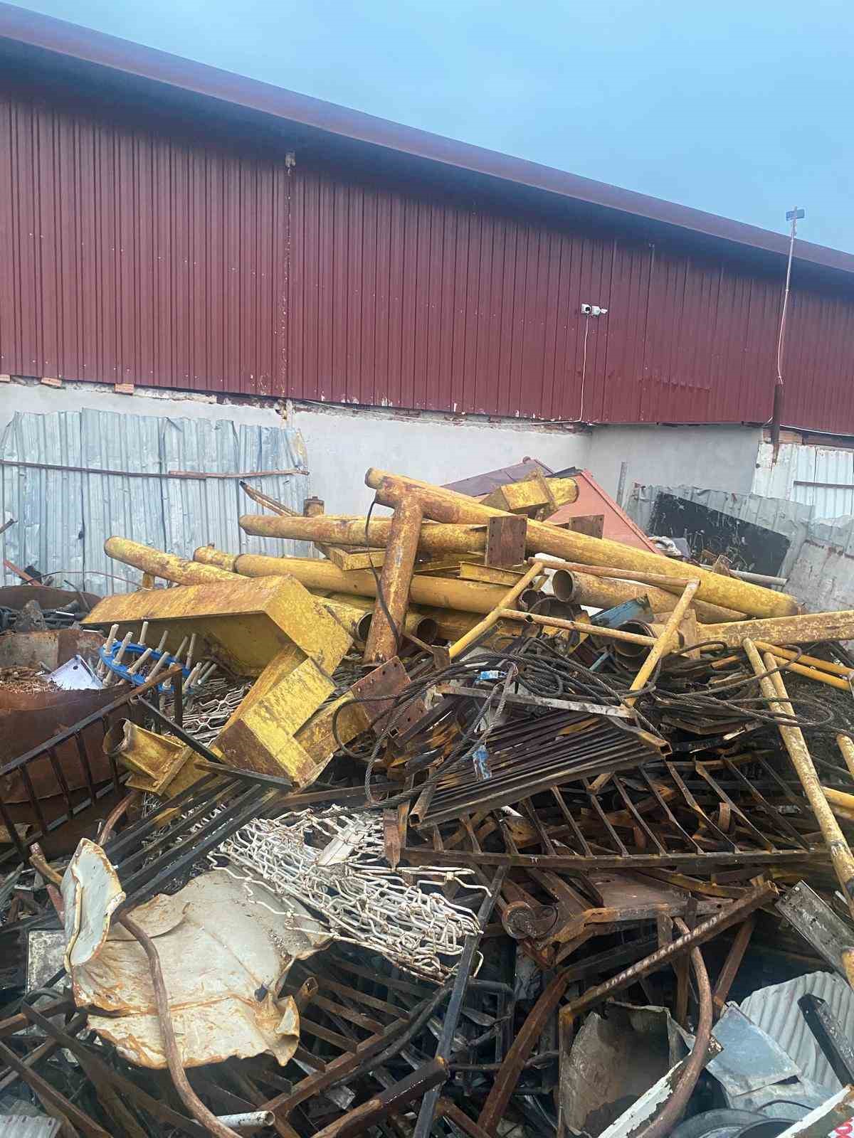 Faal olmayan Su Temin Projesi Tesisine girip 6 milyon liralık malzeme çaldılar
