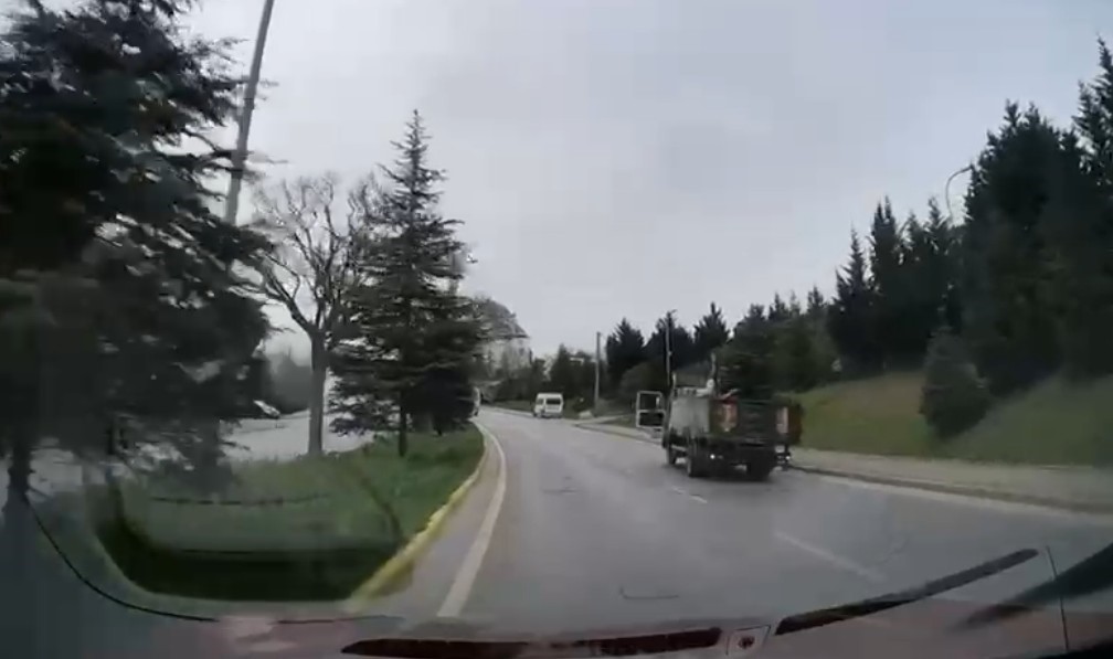 Faciadan dönülen anlar kamerada
