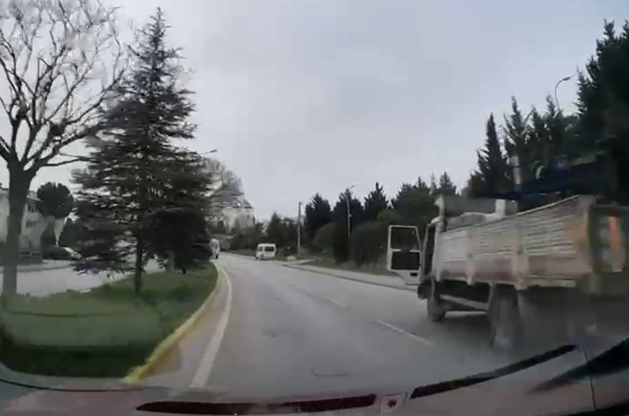 Faciadan dönülen anlar kamerada
