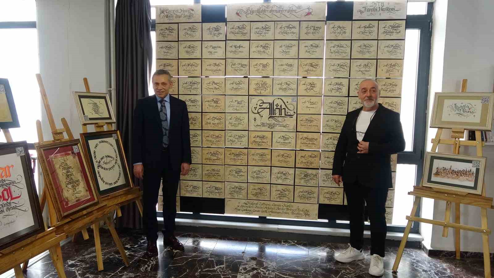 Farabi Hastanesinde Ramazan öncesi anlamlı sergi
Farabi Hastanesinde Ramazan öncesi anlamlı sergi