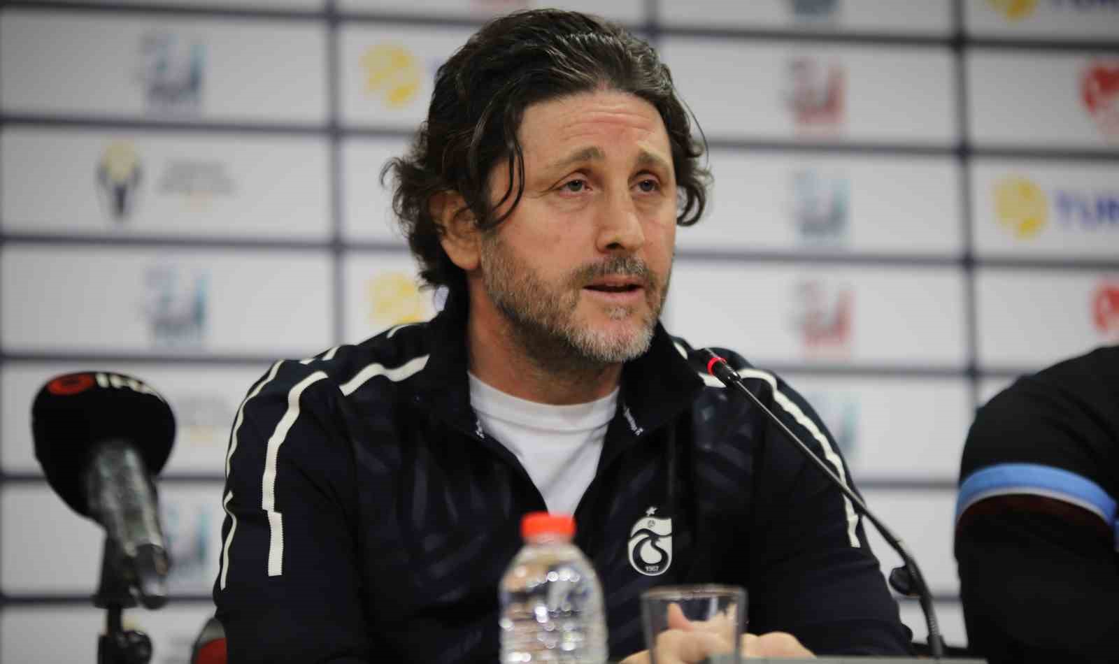 Fatih Tekke: "Kiminle oynarsak oynayalım amacımız Trabzonspor olarak kazanmak"
