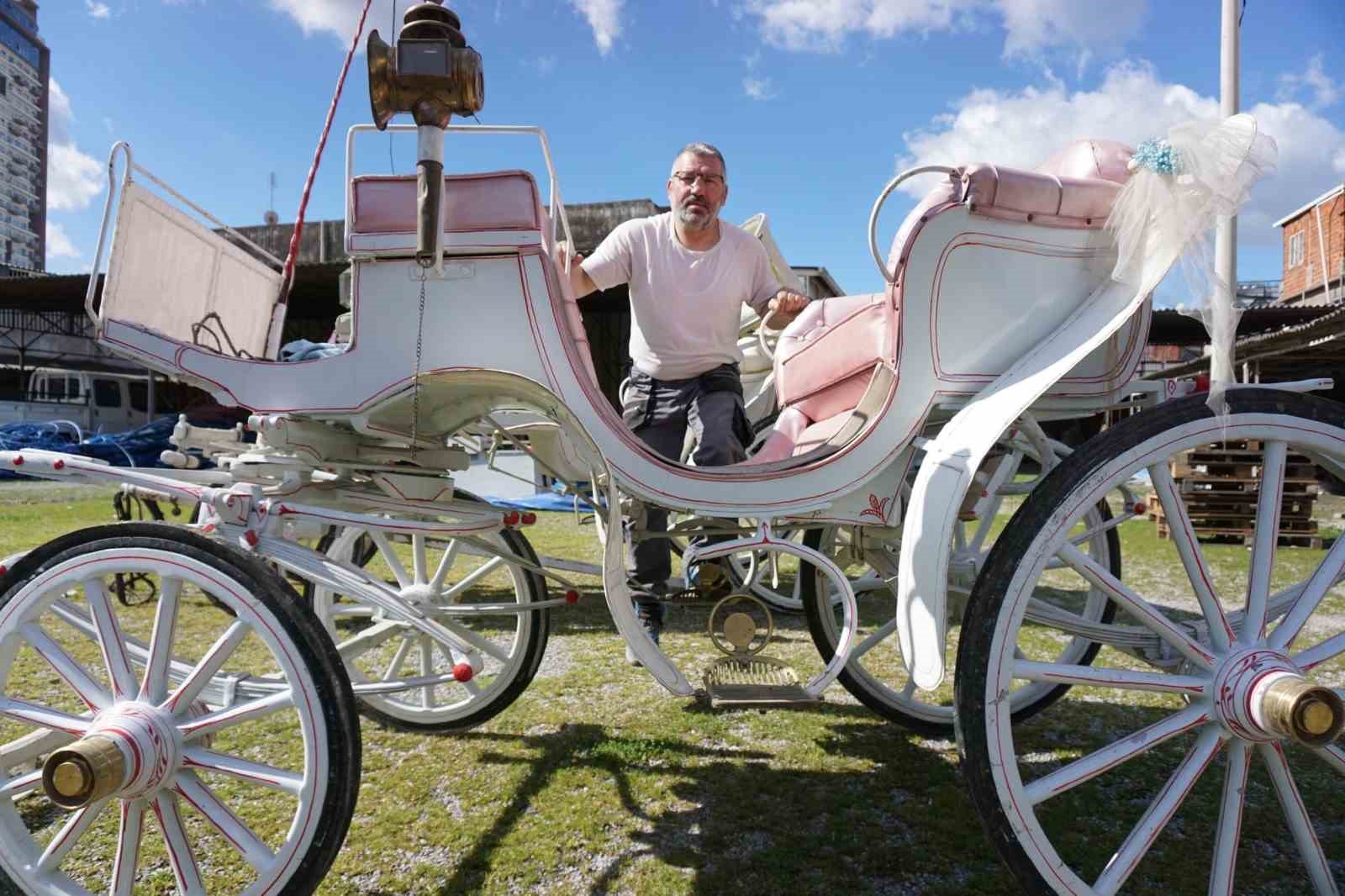 Faytonculuk zanaatı usta yetişmemesi nedeniyle yok oluyor
