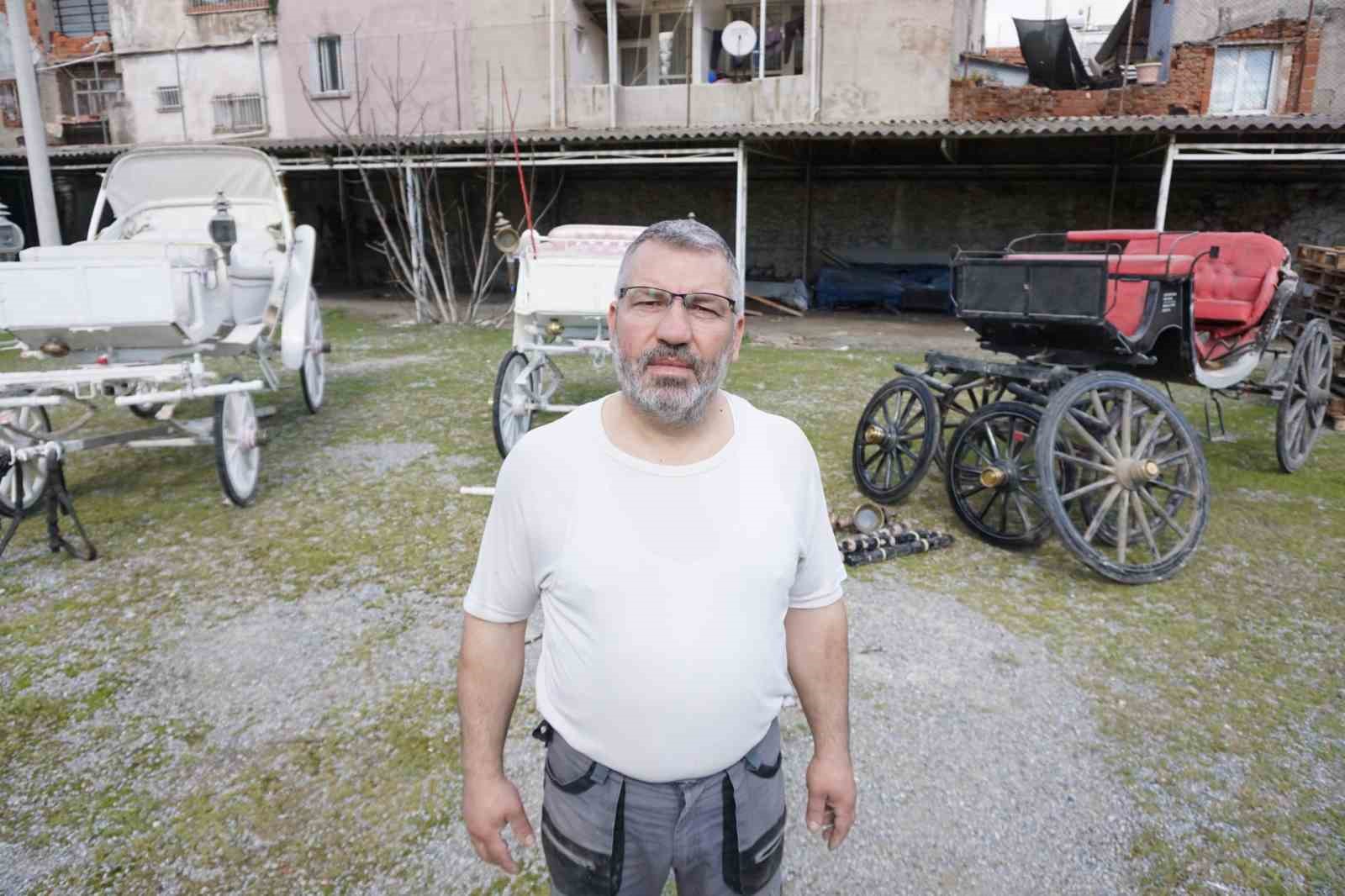 Faytonculuk zanaatı usta yetişmemesi nedeniyle yok oluyor
