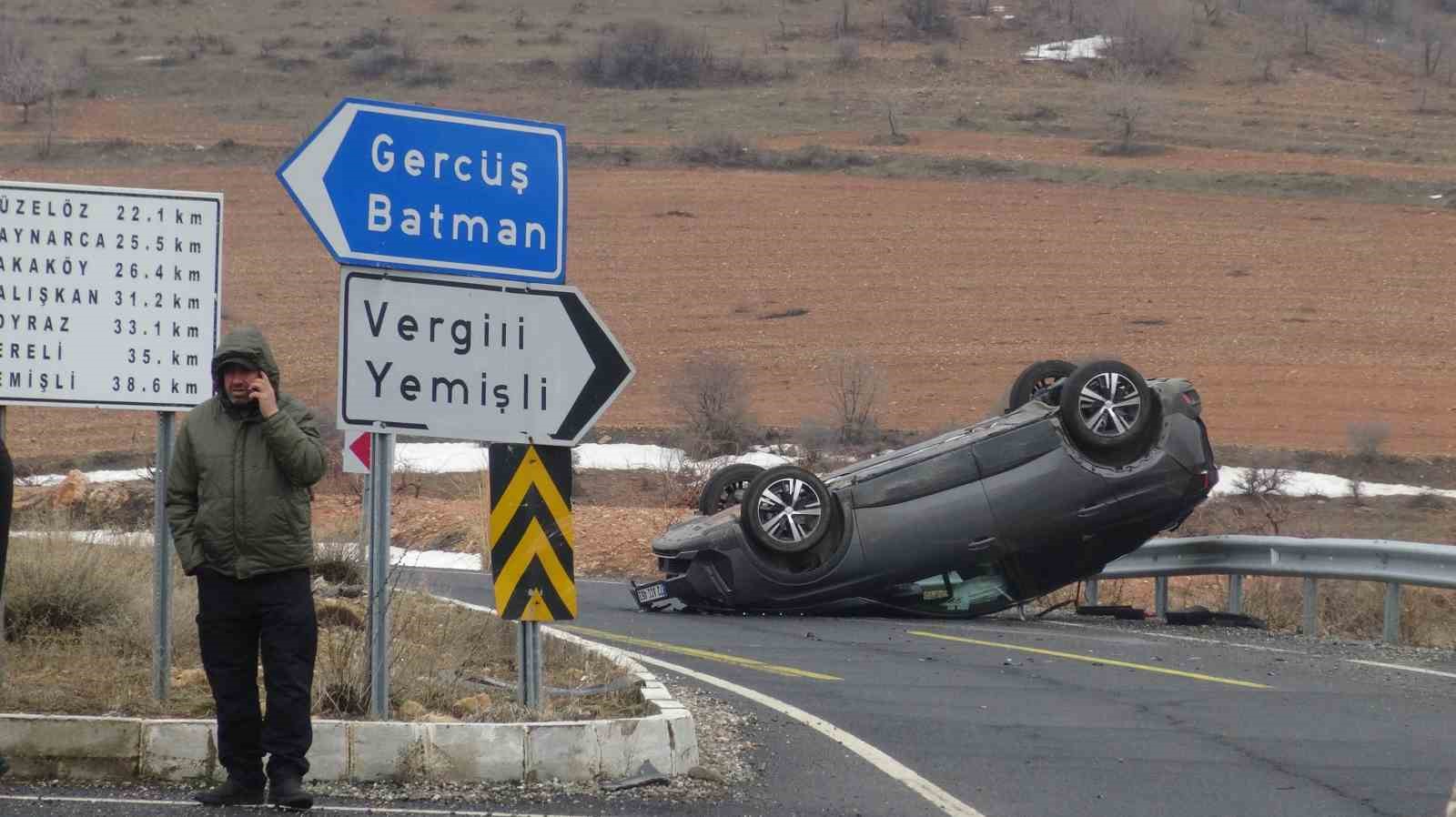 Feci kazadan burunları bile kanamadan kurtuldular
