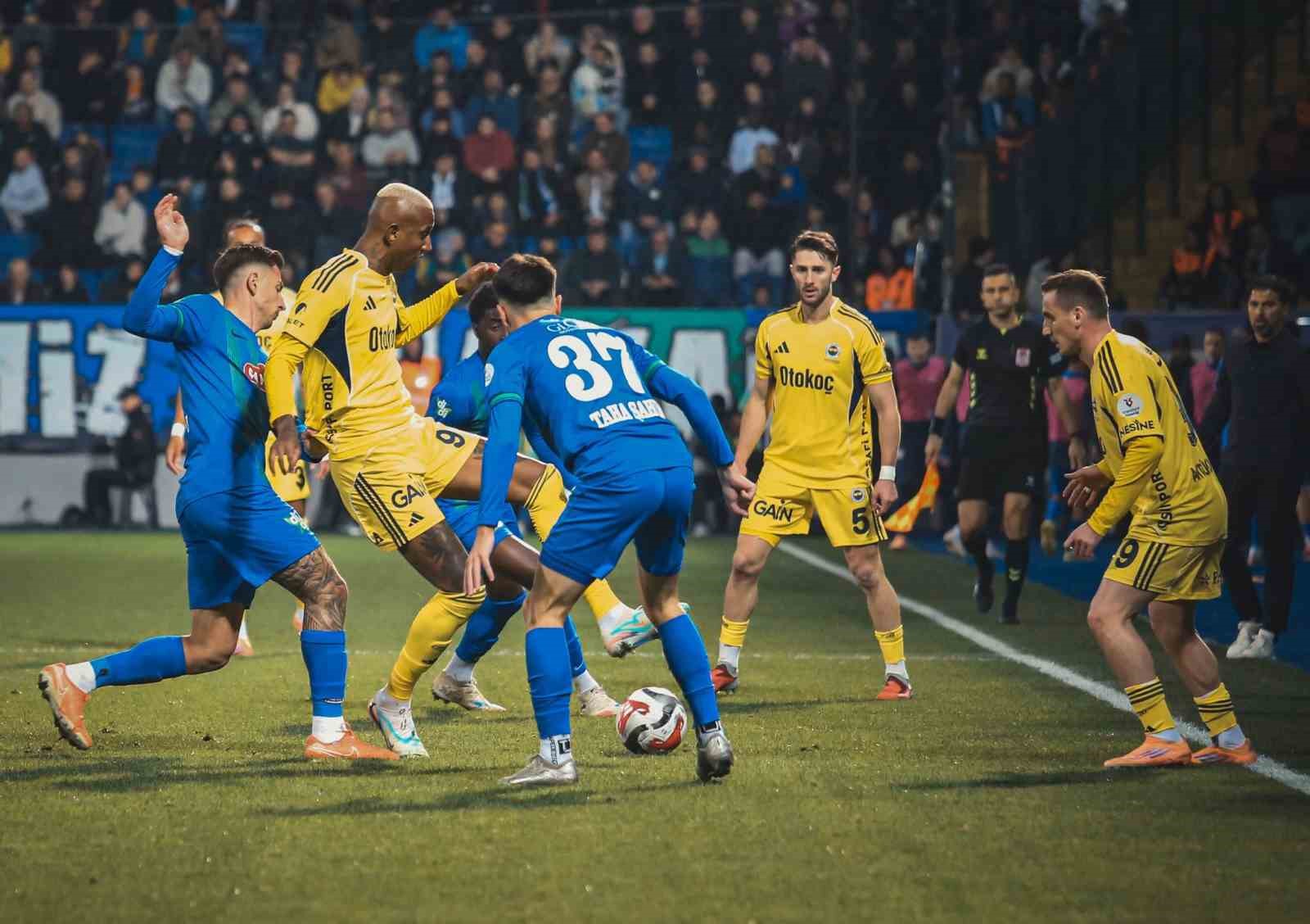 Fenerbahçe ile Çaykur Rizespor 48. randevuda
