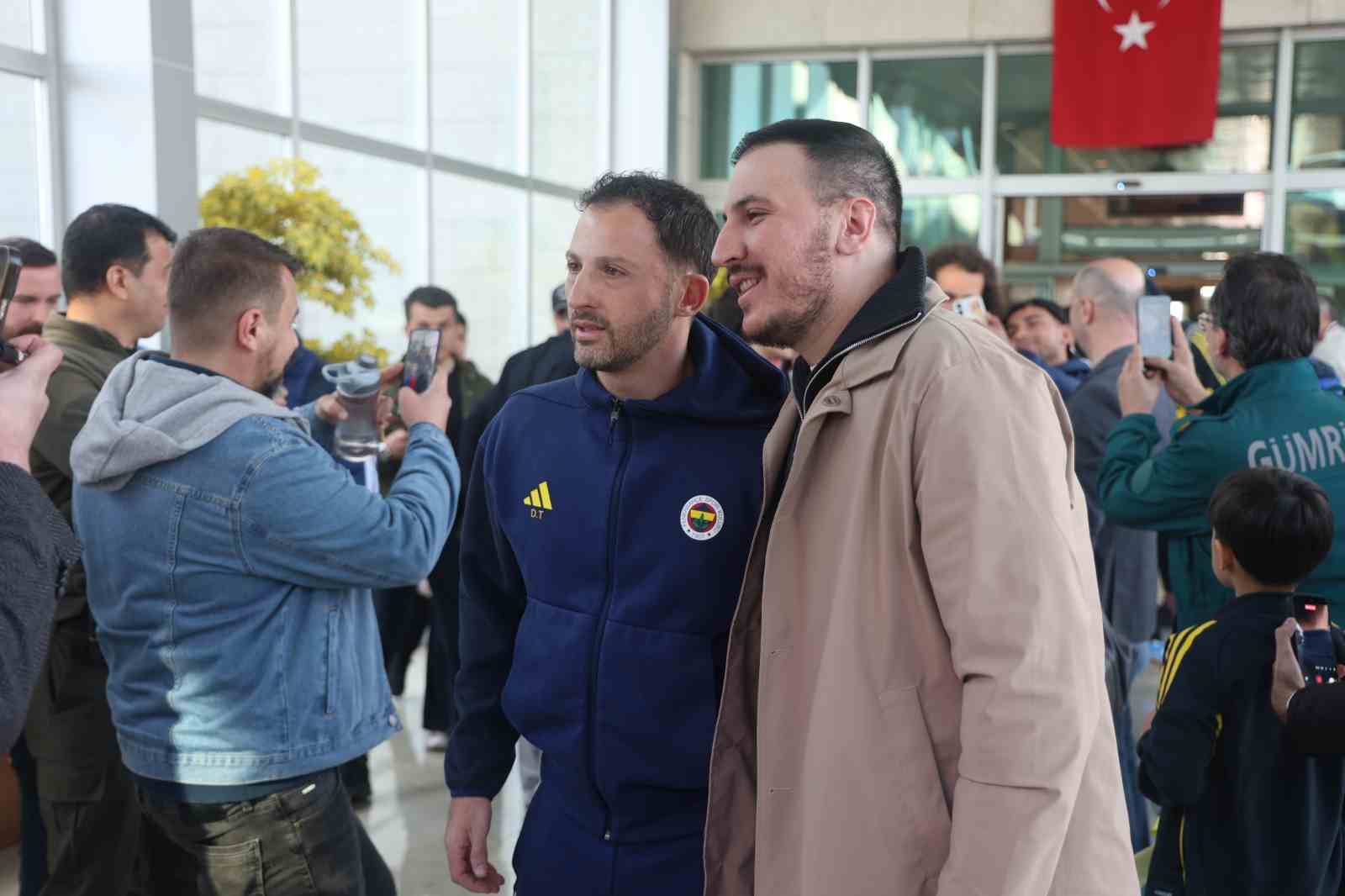 Fenerbahçe kafilesi Konya’ya geldi
