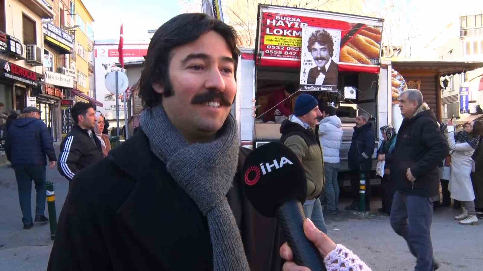 Ferdi Tayfur’a benzerliğiyle dikkat çekti, usta sanatçı unutulmadı
