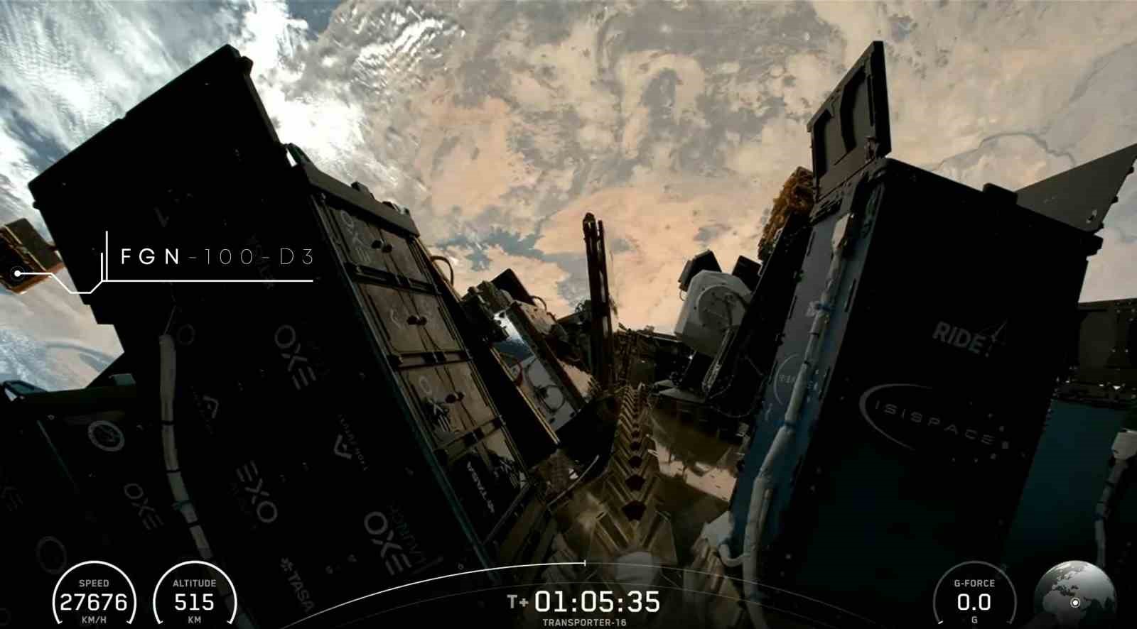 Fergani’nin beşinci uydusu uzayda
Fergani’nin beşinci uydusu uzayda