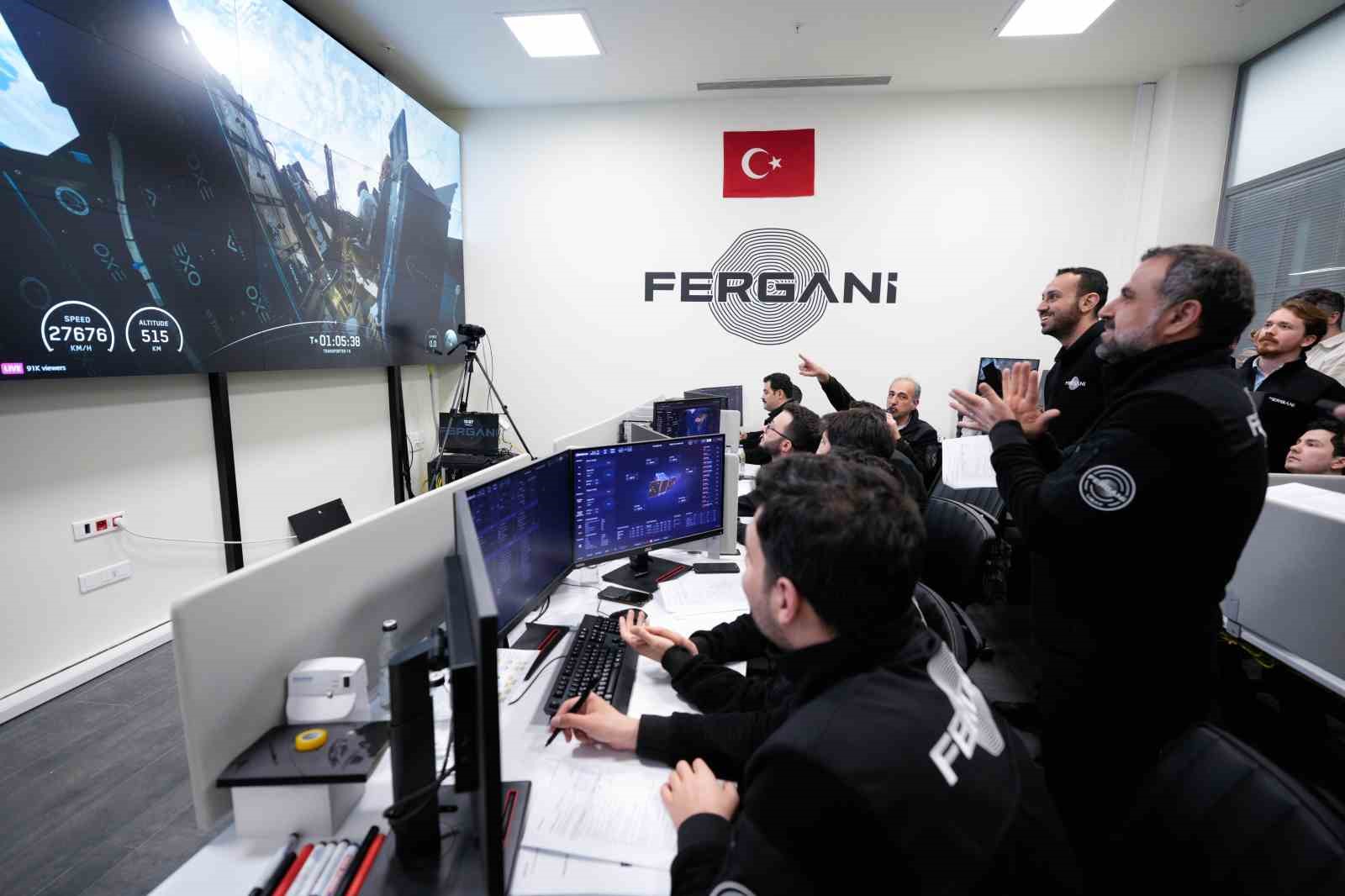 Fergani’nin beşinci uydusu uzayda
Fergani’nin beşinci uydusu uzayda