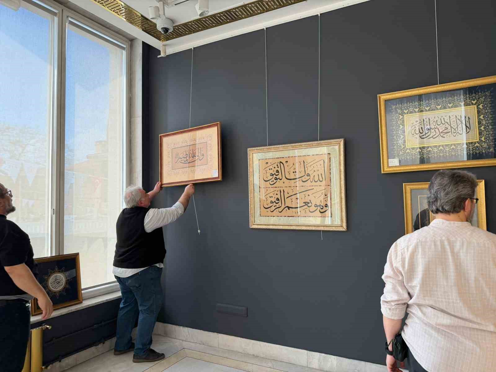 Fethin 700. yıl dönümünde anlamlı hat sergisi
