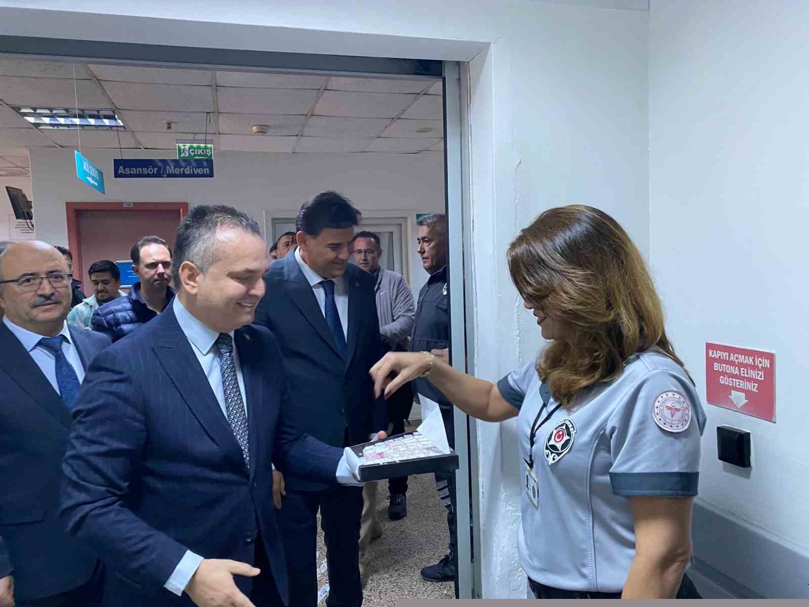 Fethiye protokolü bayram ziyaretlerinde bulundu
