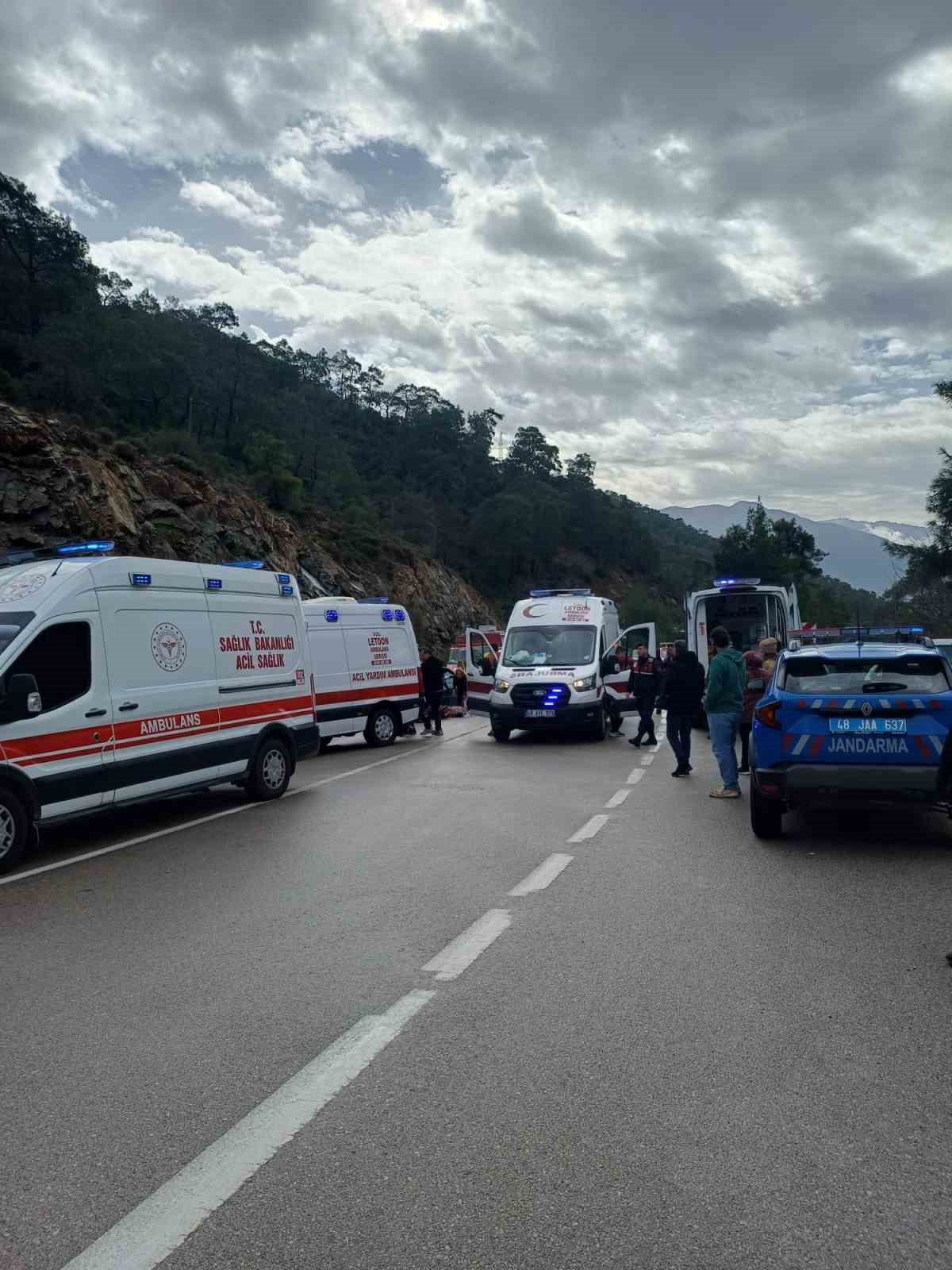Fethiye’de trafik kazası: 7 yaralı
