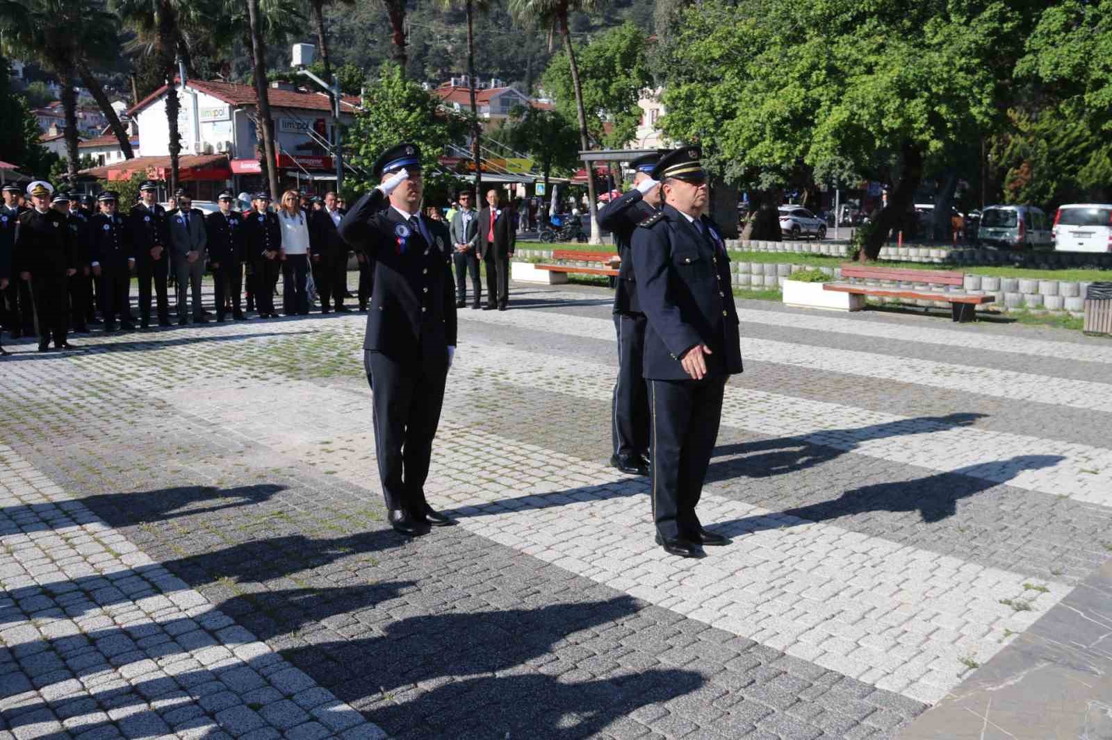 Fethiye’de Türk Polis Teşkilatının 181. Kuruluş Yıldönümü törenle kutlandı
