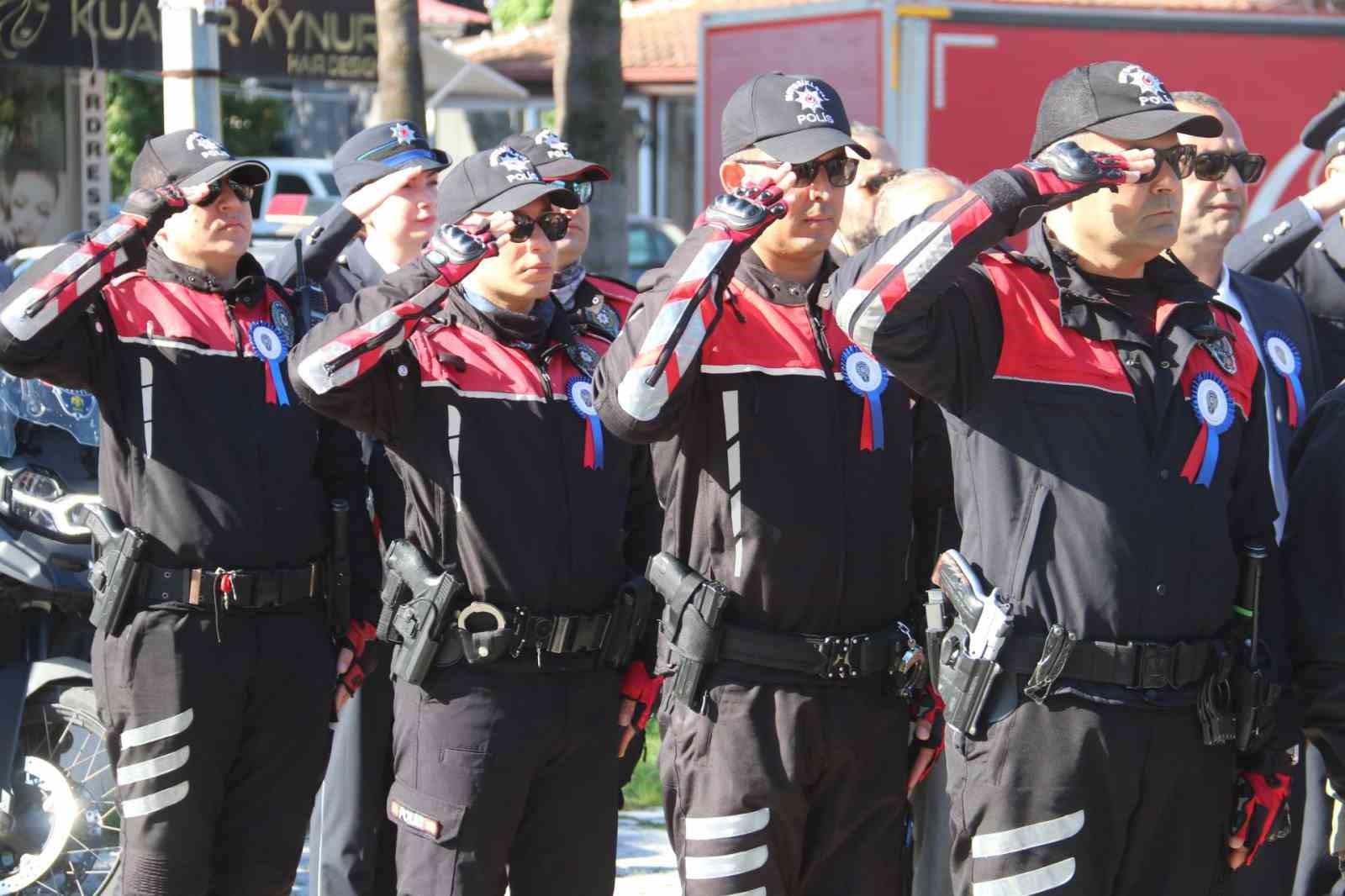 Fethiye’de Türk Polis Teşkilatının 181. Kuruluş Yıldönümü törenle kutlandı
