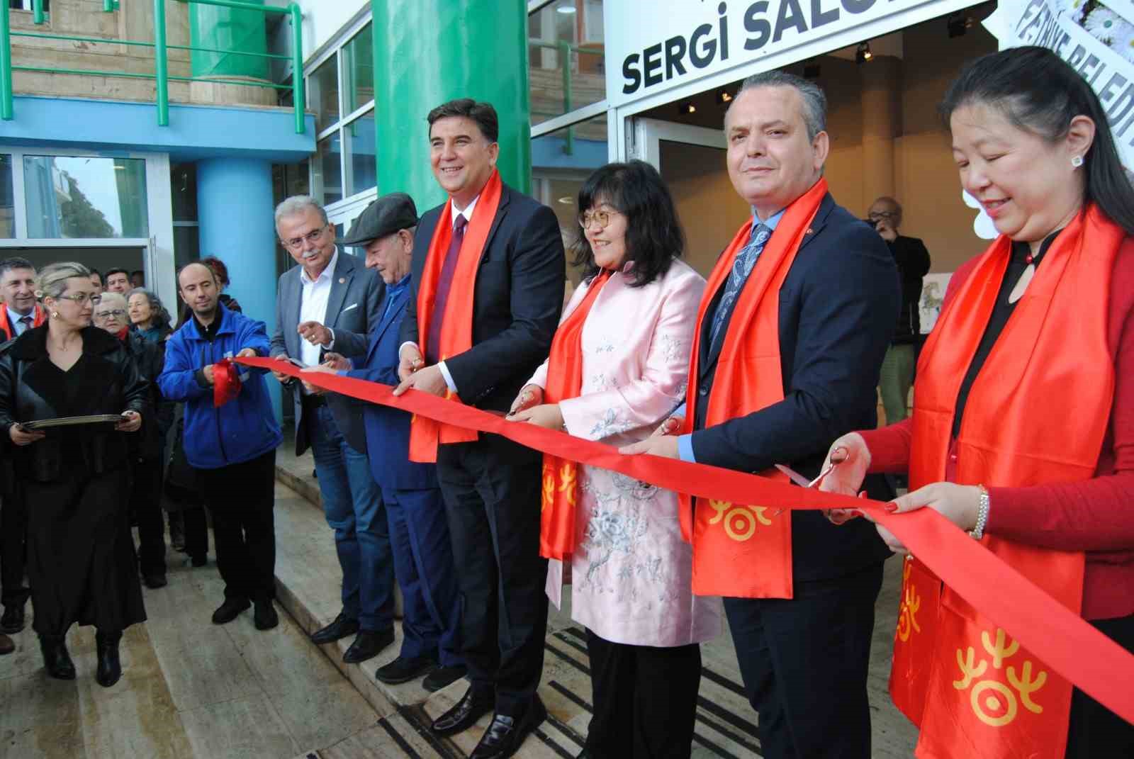 Fethiye’deki "Çin At Yılı" temalı sergi yoğun ilgi gördü
