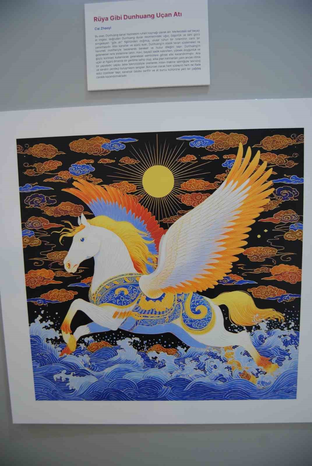 Fethiye’deki "Çin At Yılı" temalı sergi yoğun ilgi gördü
