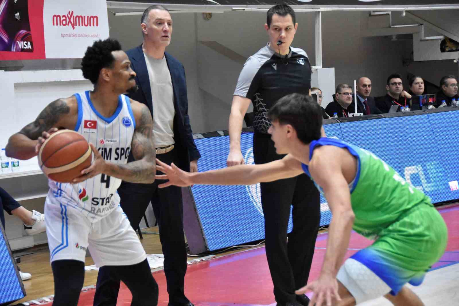 FIBA Avrupa Kupası: Aliağa Petkimspor: 82 - Dinamo BDS Sassari: 70
