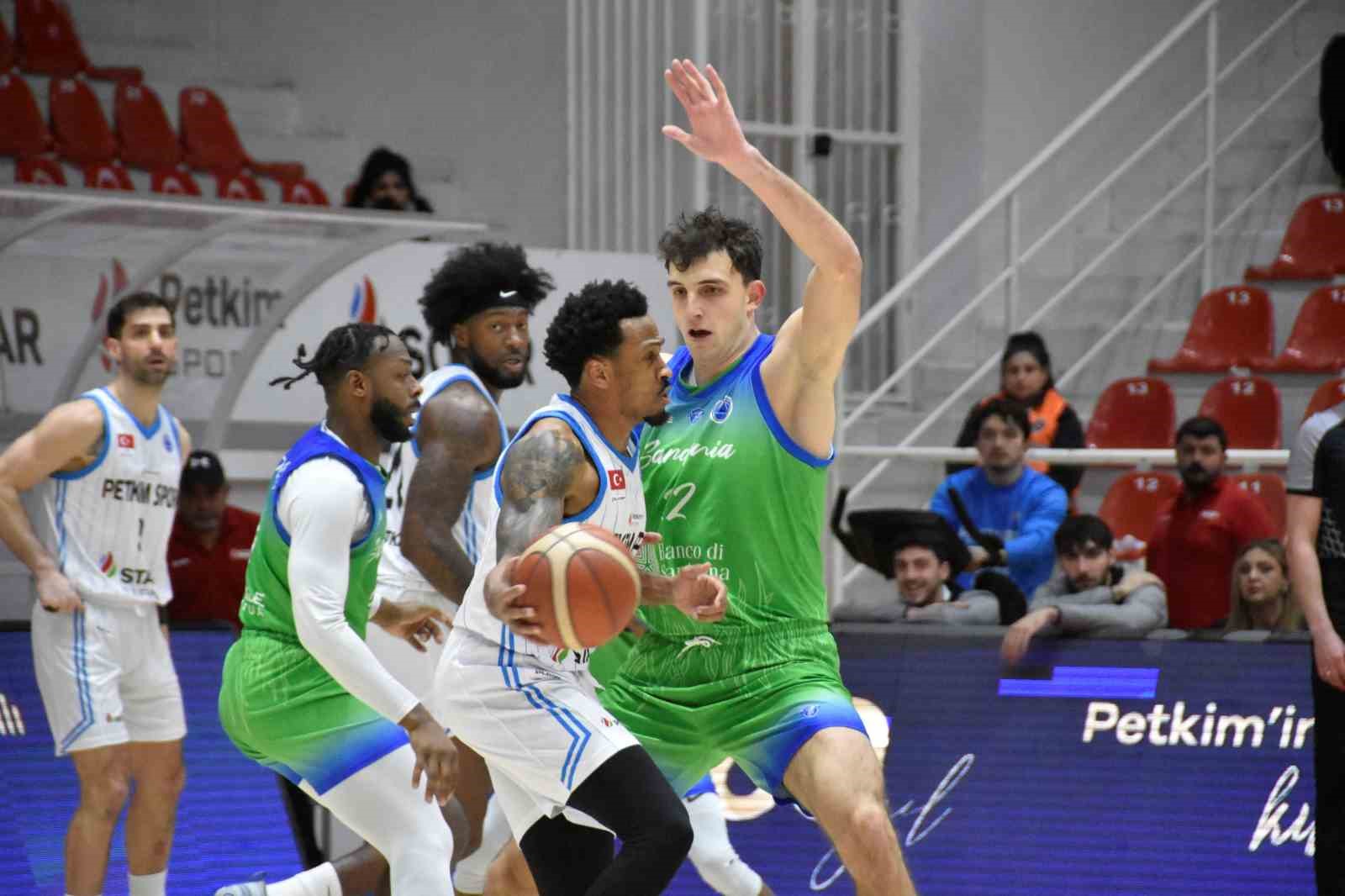 FIBA Avrupa Kupası: Aliağa Petkimspor: 82 - Dinamo BDS Sassari: 70

