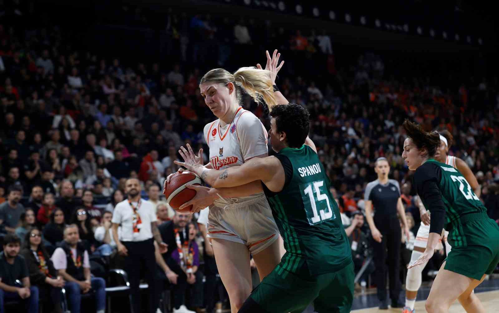 FIBA Kadınlar Avrupa Ligi: ÇİMSA ÇBK Mersin: 71 - Panathinaikos: 57
