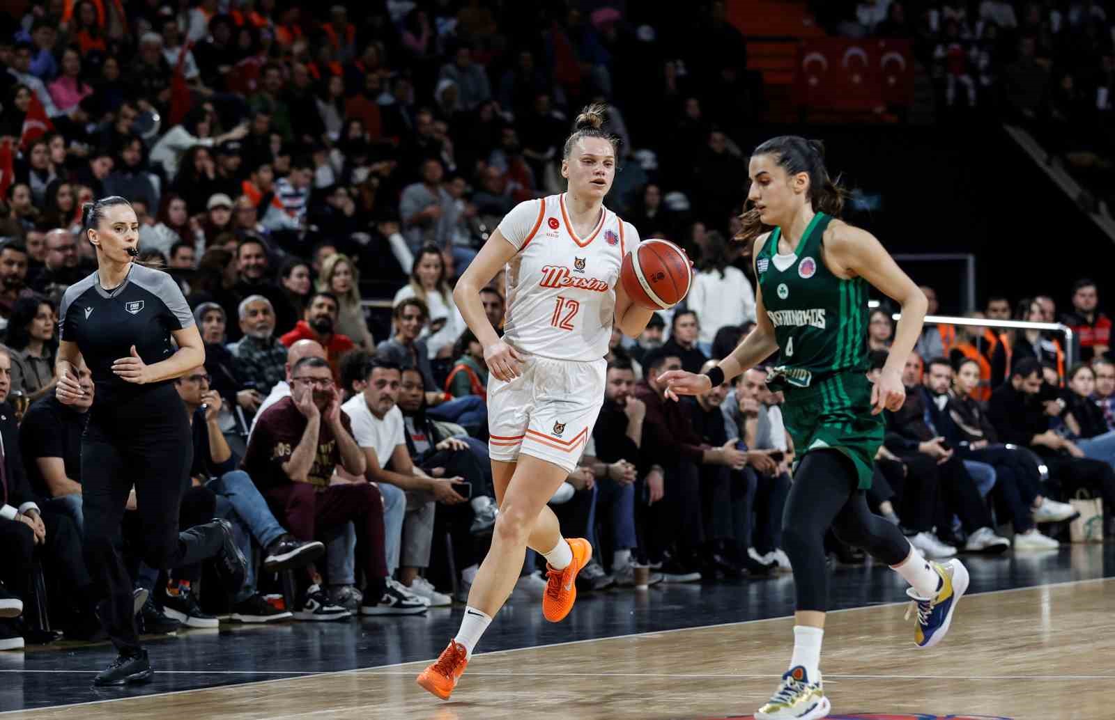 FIBA Kadınlar Avrupa Ligi: ÇİMSA ÇBK Mersin: 71 - Panathinaikos: 57
