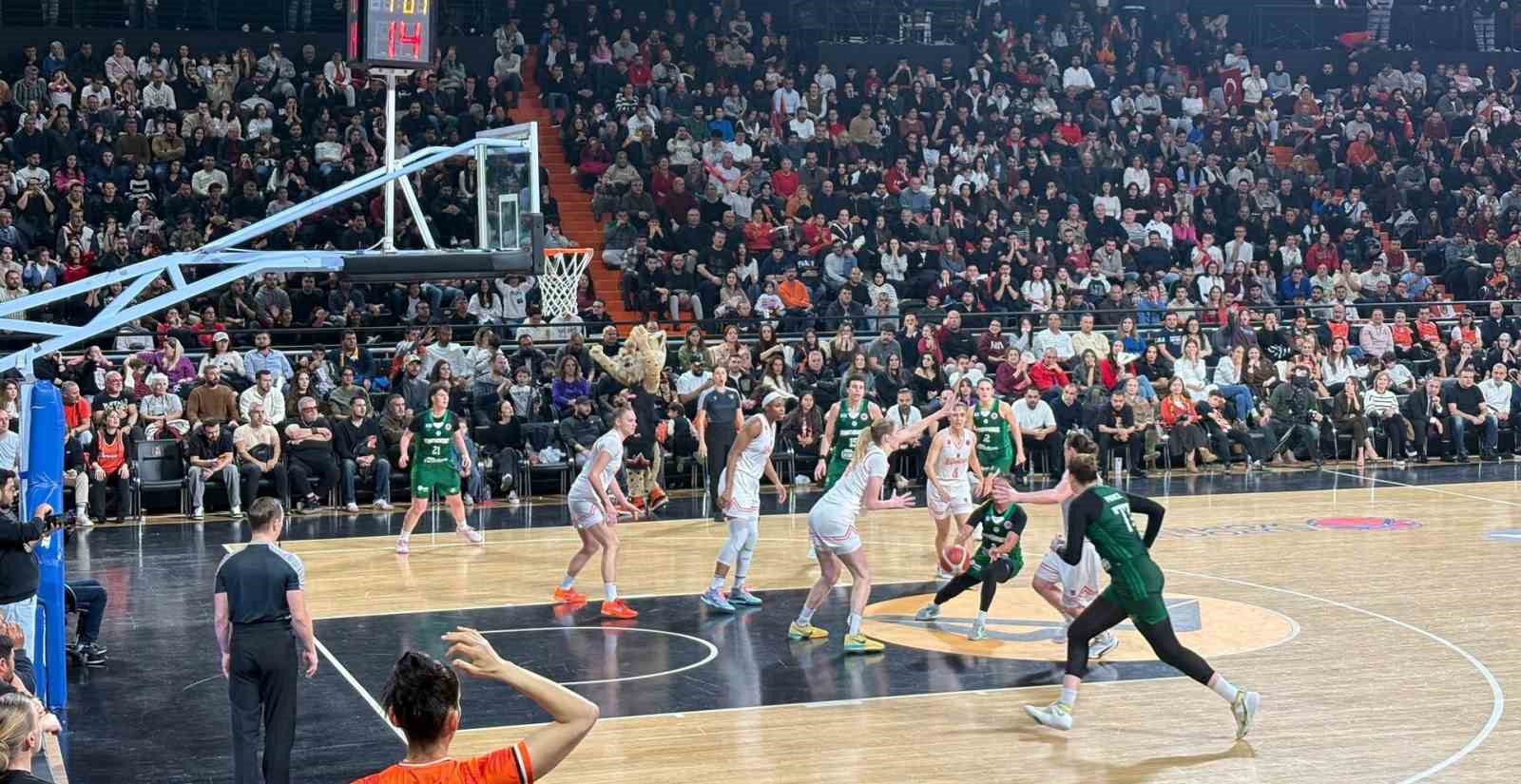 FIBA Kadınlar Avrupa Ligi: ÇİMSA ÇBK Mersin: 71 - Panathinaikos: 57
