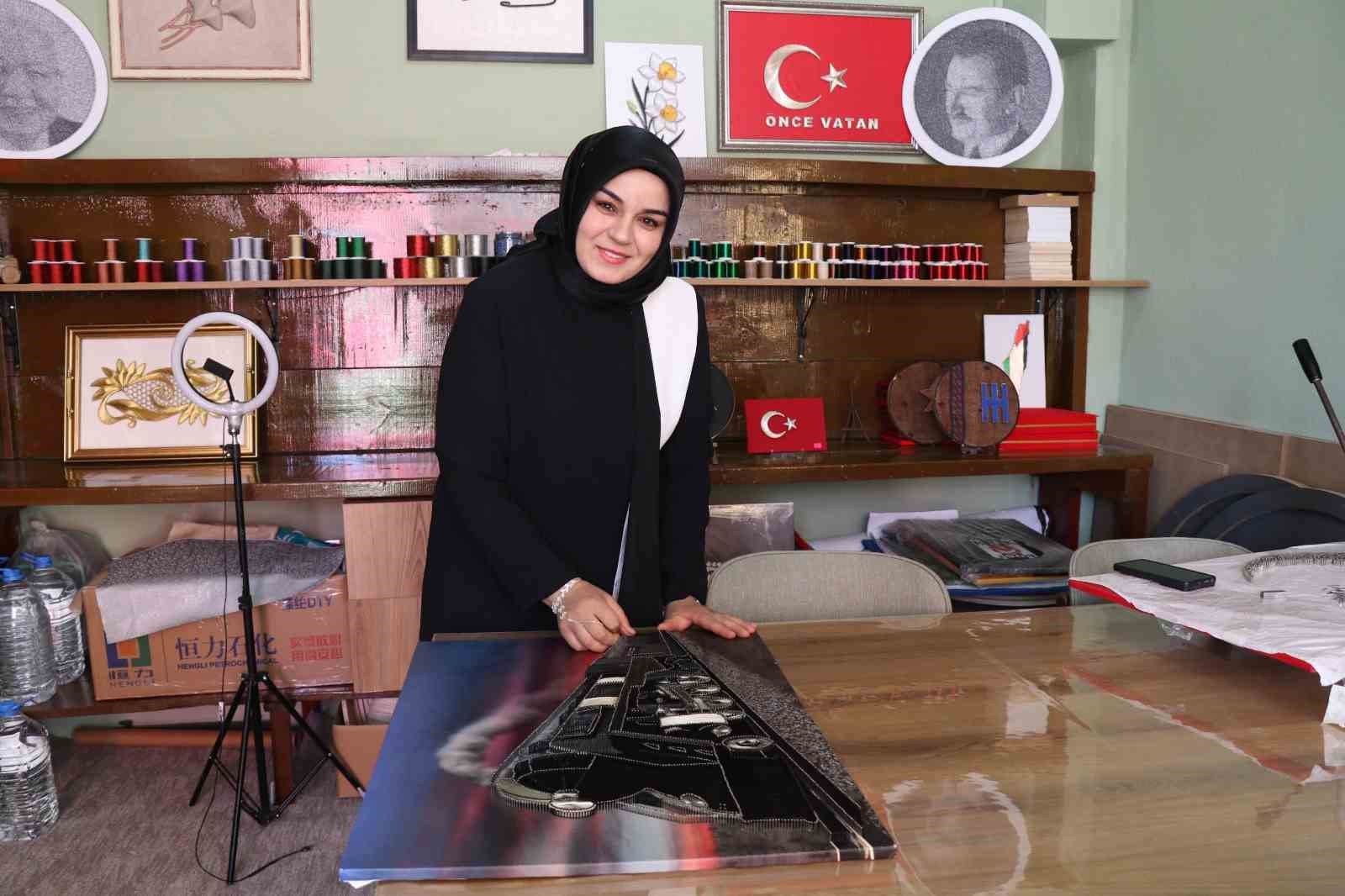 Filografi sanatçısı Elanur Akkuş hayaline kavuştu, kendi atölyesini açtı
