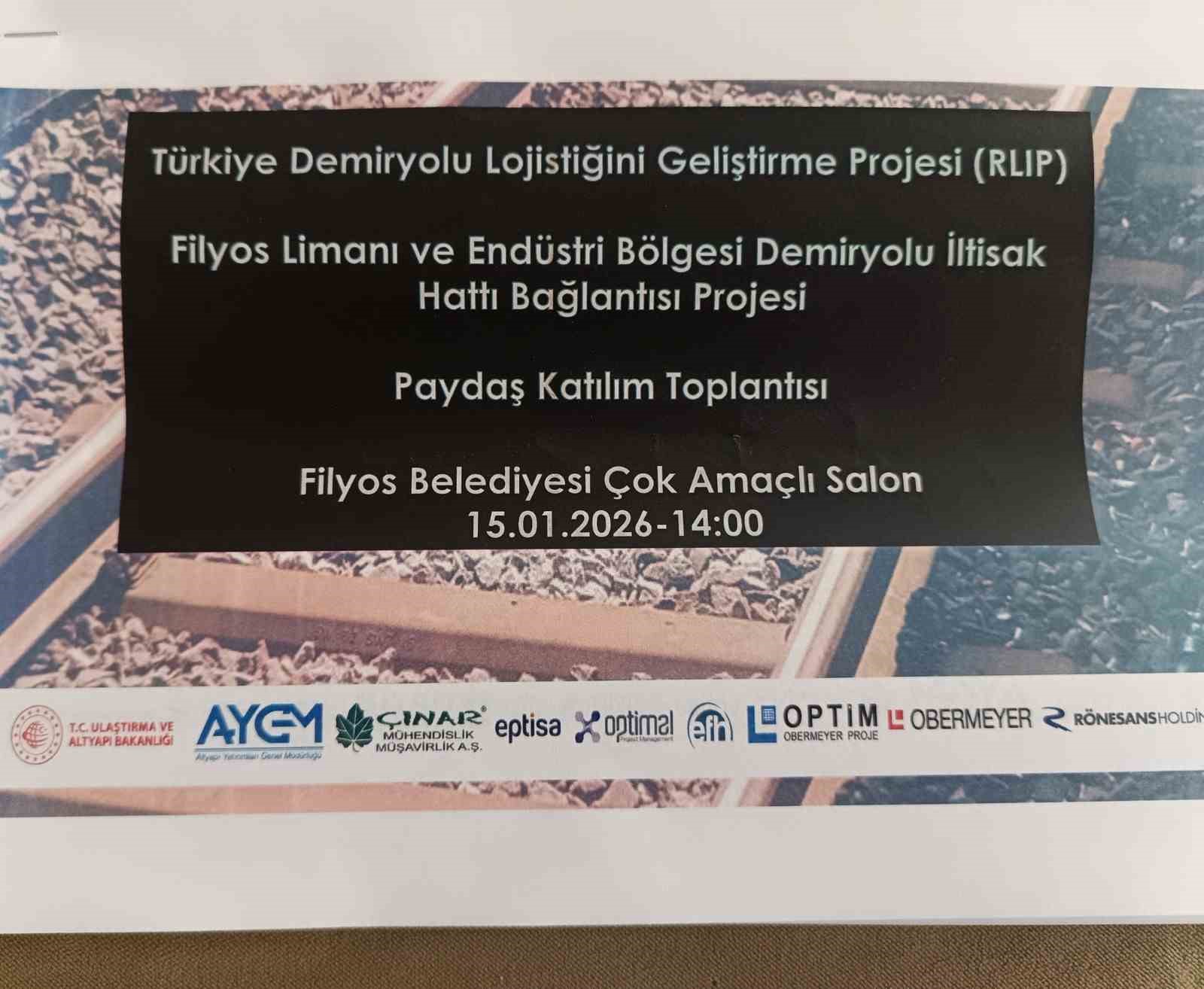 Filyos Limanı’na demiryolu hattı yapılıyor
