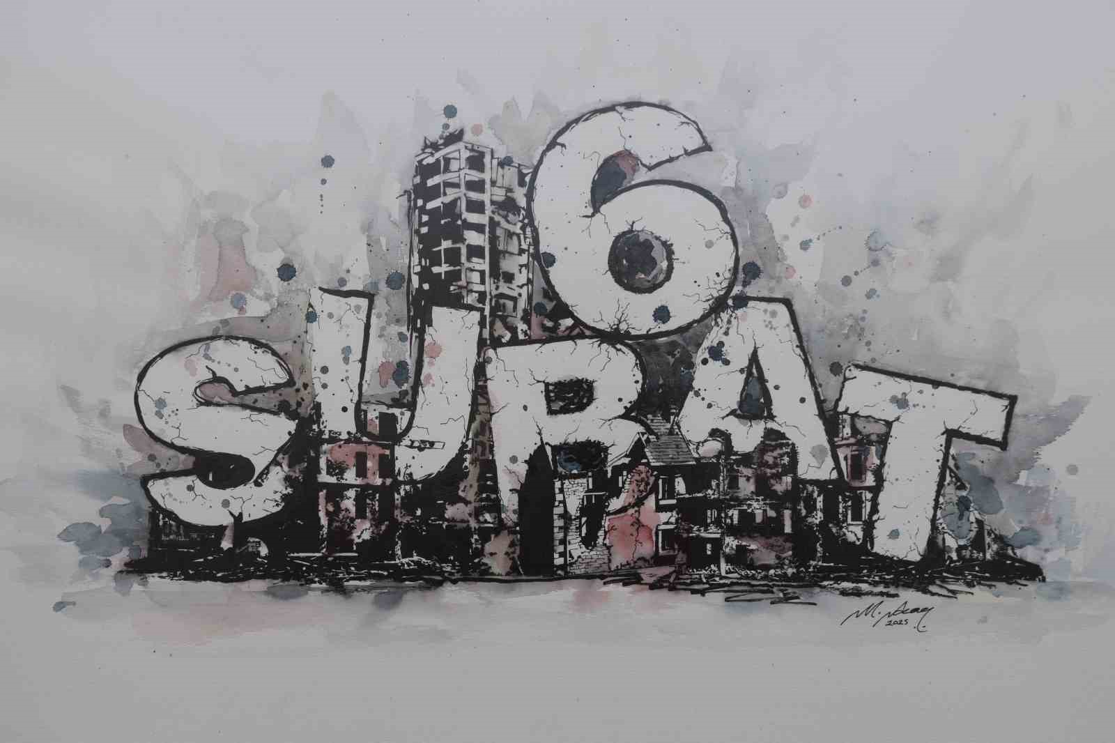 Fırat Üniversitesi’nde 6 Şubat depremi, sergi ve konferansla ele alındı
