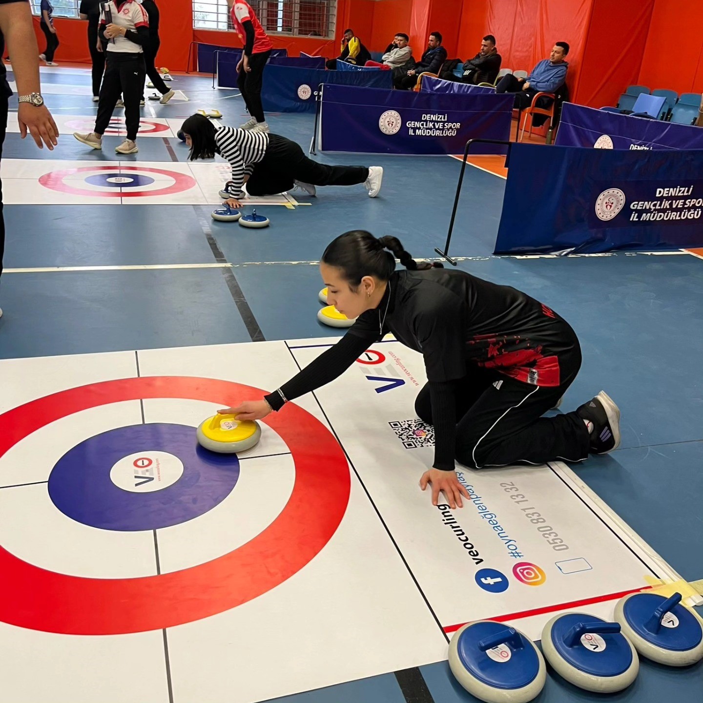 Floor curling fırtınası Denizli’de esecek
