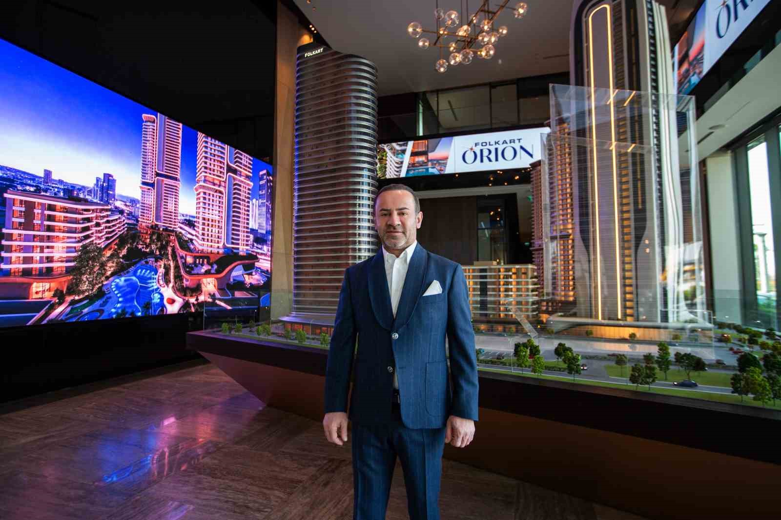 Folkart Orion’da ‘ön satış’ başladı
Folkart Orion’da ‘ön satış’ başladı