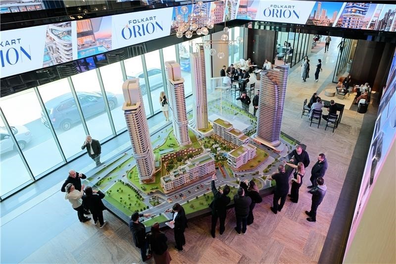 Folkart Orion’da ‘ön satış’ başladı
Folkart Orion’da ‘ön satış’ başladı