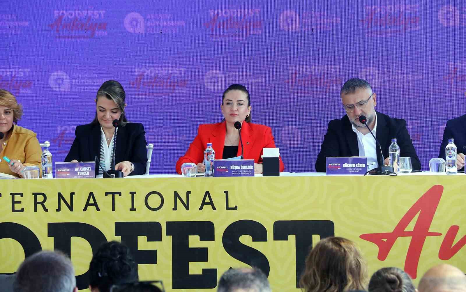 Food Fest Antalya, "Her Sofra Bir Hikaye" temasıyla 8-10 Mayıs’ta gerçekleştirilecek
