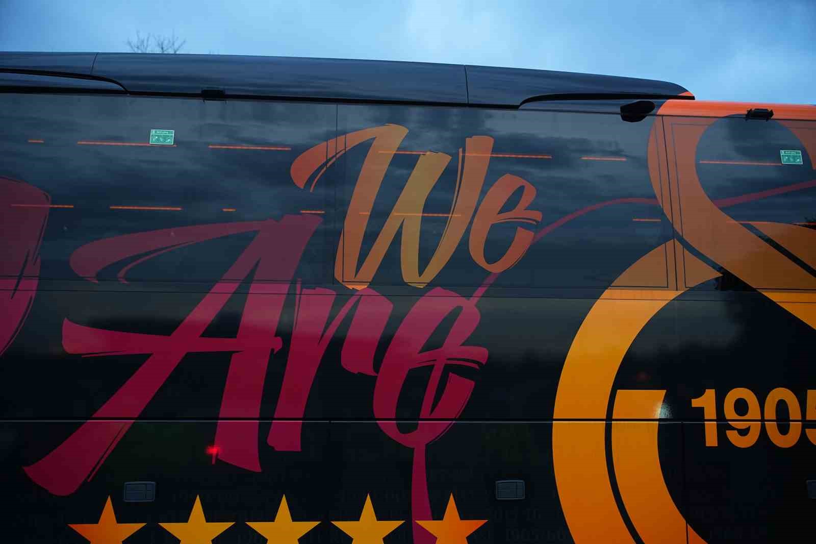 Galatasaray, Atatürk Olimpiyat Stadyumu’na ulaştı
