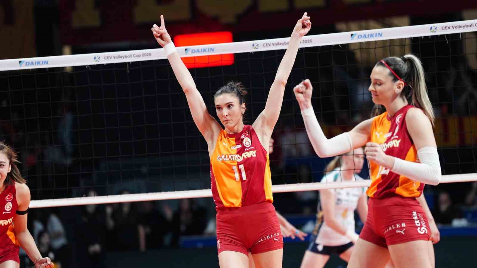Galatasaray, CEV Kupası şampiyonu oldu

