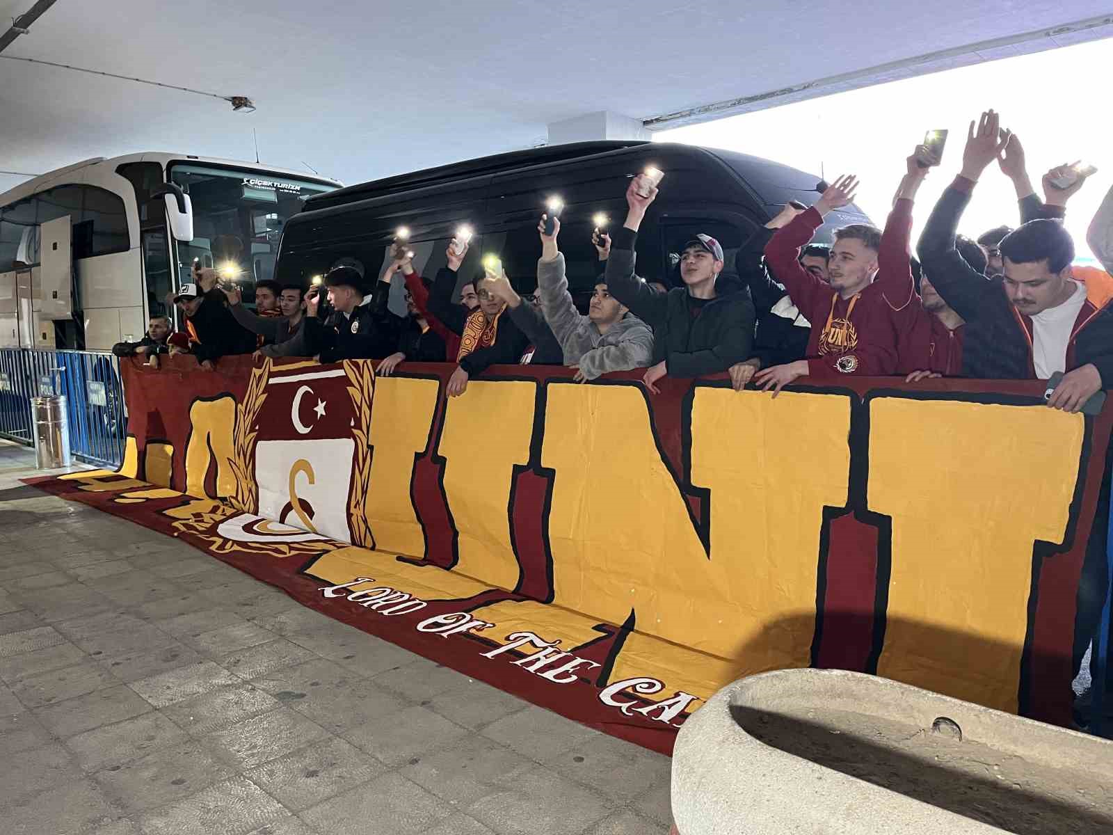 Galatasaray kafilesi Konya’ya geldi
