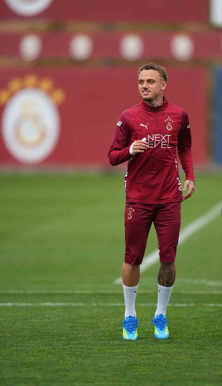 Galatasaray, Samsunspor maçı hazırlıklarını sürdürdü
