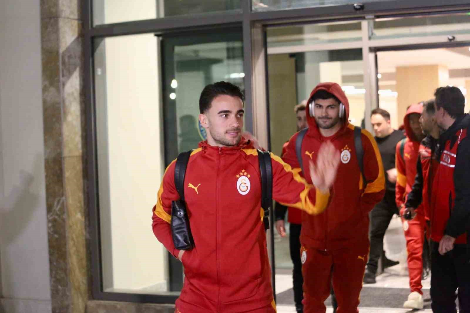 Galatasaray’a, Rize’de coşkulu karşılama
